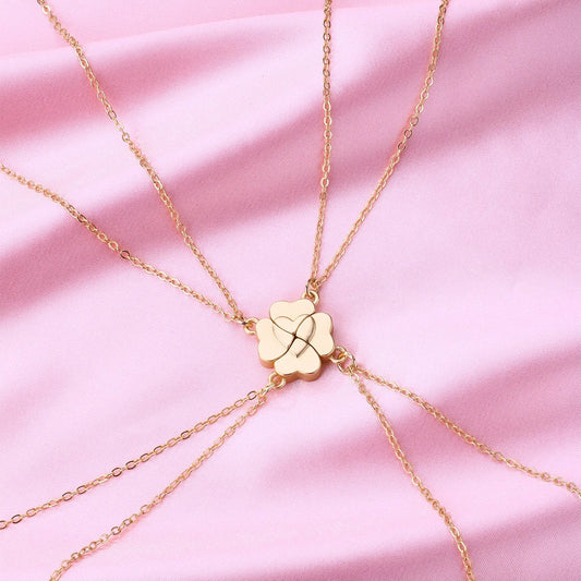 🧩Puzzle of Hearts Collection – Symbolic Love Token Neckla💖