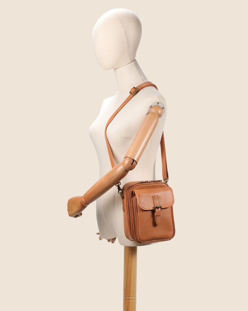 š„Last Day Discount 70% -  Multifunction Small Crossbody Leather Bag