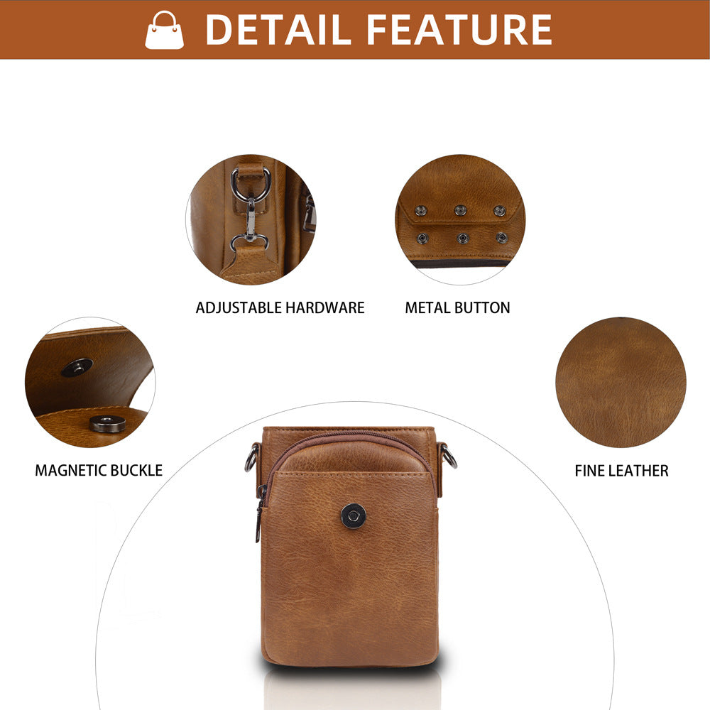 Last Day Promotion 70% OFF--Compact & Lightweight Crossbody Bag with Multiple Pockets