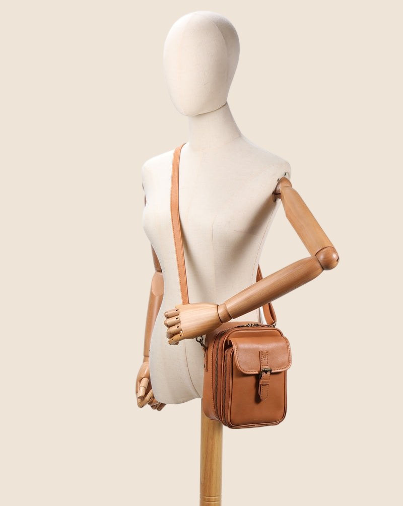 š„Last Day Discount 70% -  Multifunction Small Crossbody Leather Bag