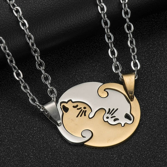 🧩Puzzle of Hearts Collection – Symbolic Love Token Neckla💖
