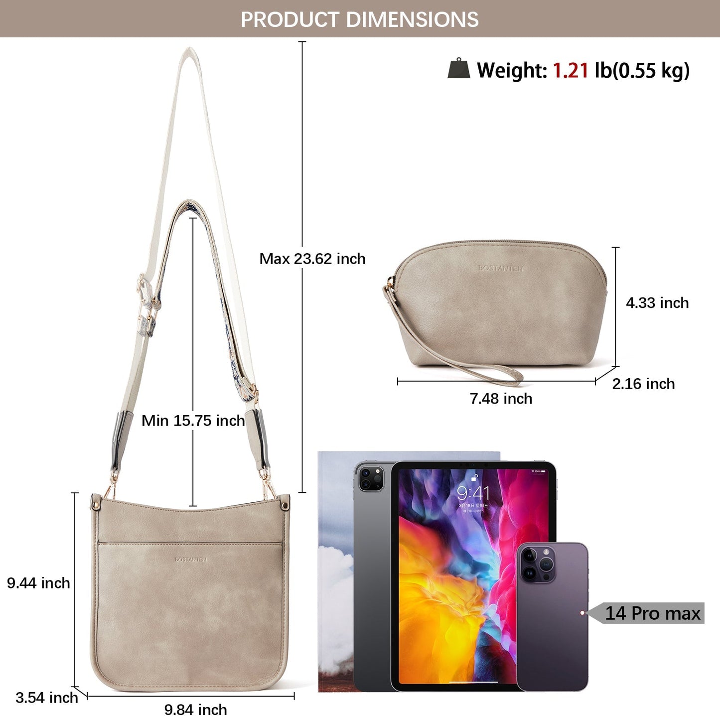 đŸ”¥Discount 70%  Lotty Floral Embroidered Leather Tote with Shoulder Strap