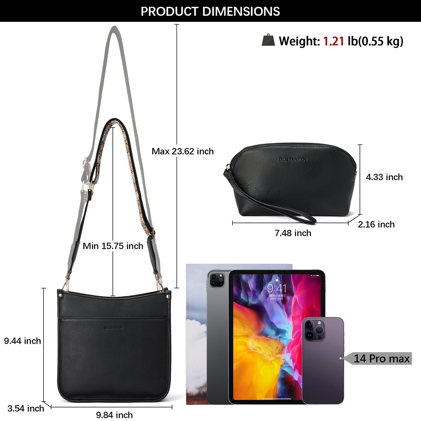 đŸ”¥Discount 70%  Lotty Floral Embroidered Leather Tote with Shoulder Strap