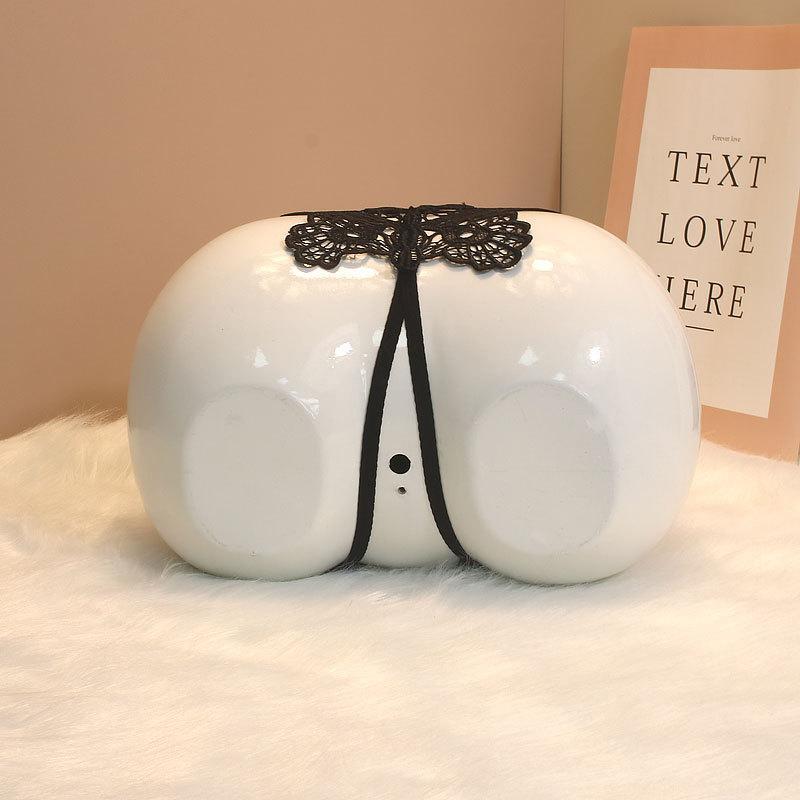 Hollow Underwear Female Butterfly Element Date Lace Open T-Back