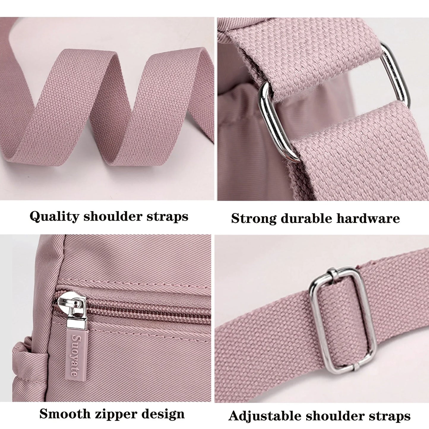 š„Last Day! 49% OFF--Waterproof Multi-Pocket Crossbody Bag
