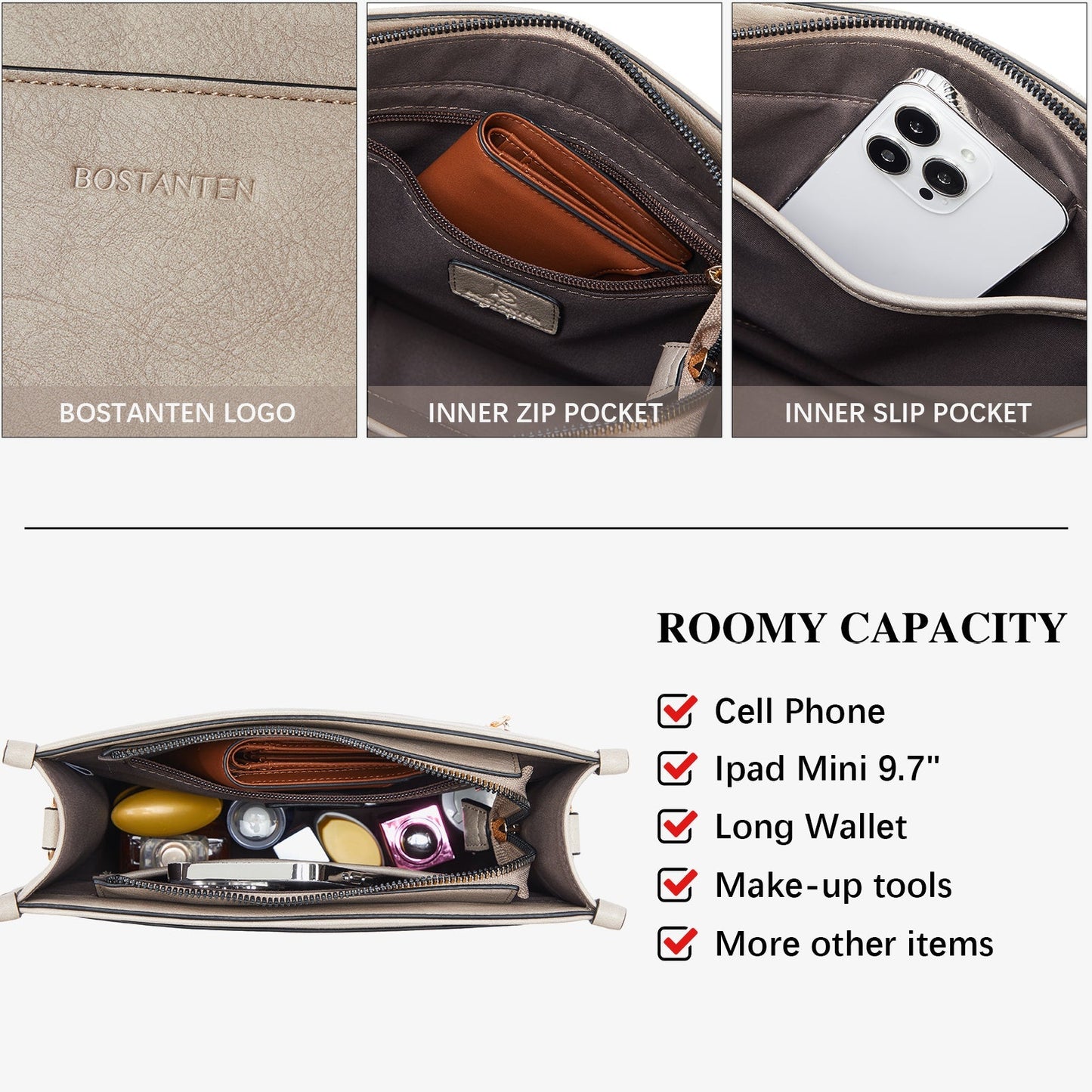 đŸ”¥Discount 70%  Lotty Floral Embroidered Leather Tote with Shoulder Strap