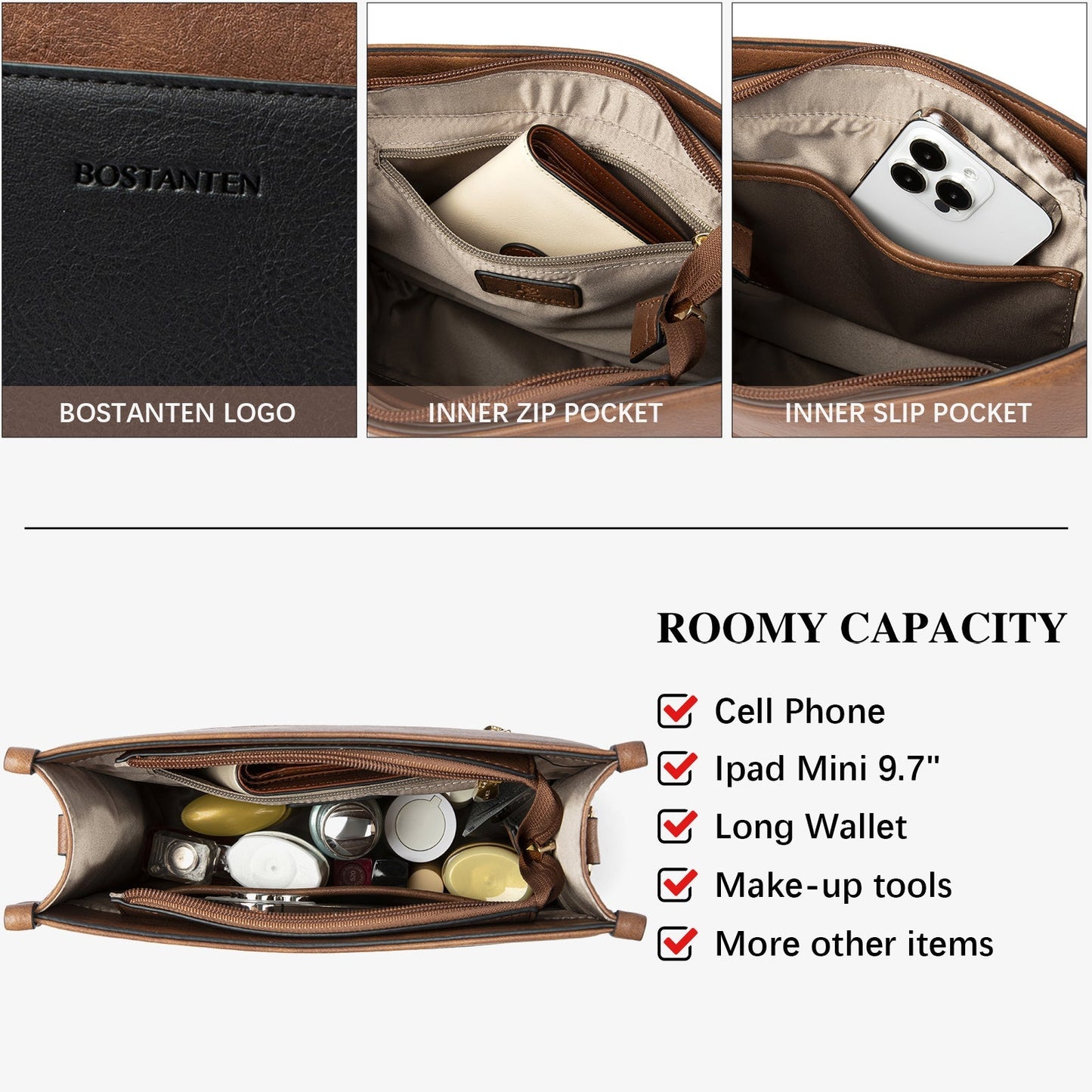 đŸ”¥Discount 70%  Lotty Floral Embroidered Leather Tote with Shoulder Strap