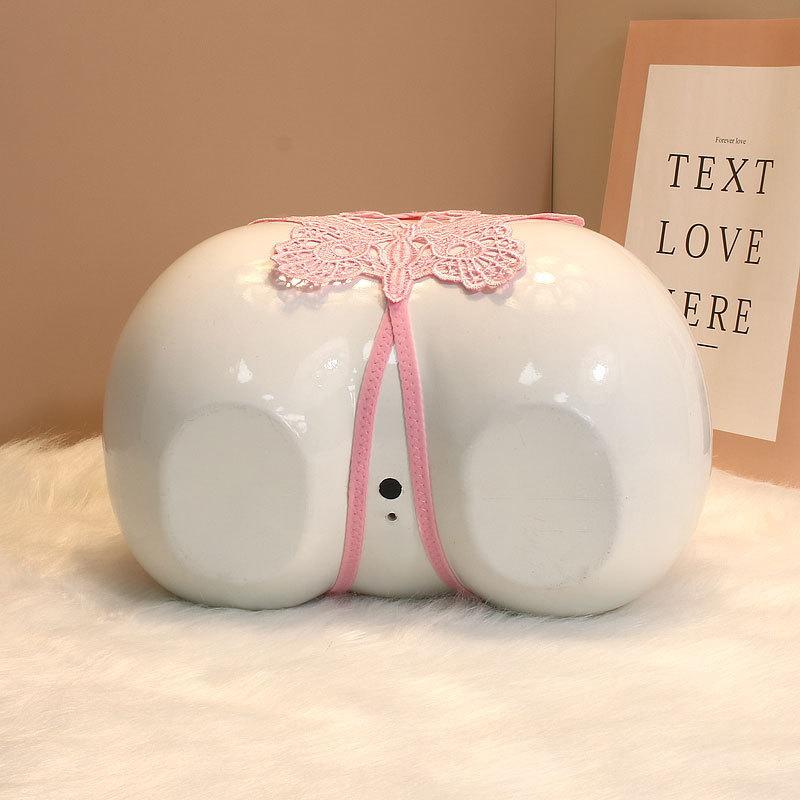 Hollow Underwear Female Butterfly Element Date Lace Open T-Back