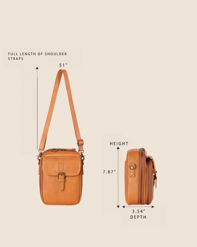 š„Last Day Discount 70% -  Multifunction Small Crossbody Leather Bag