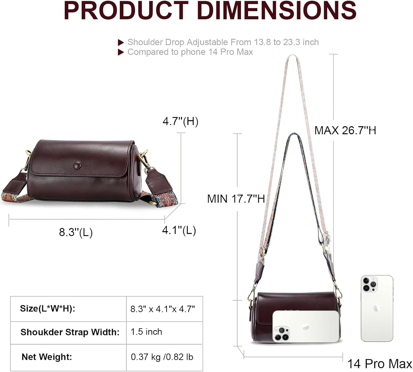 The Classic Artisan Leather Crossbody Bag