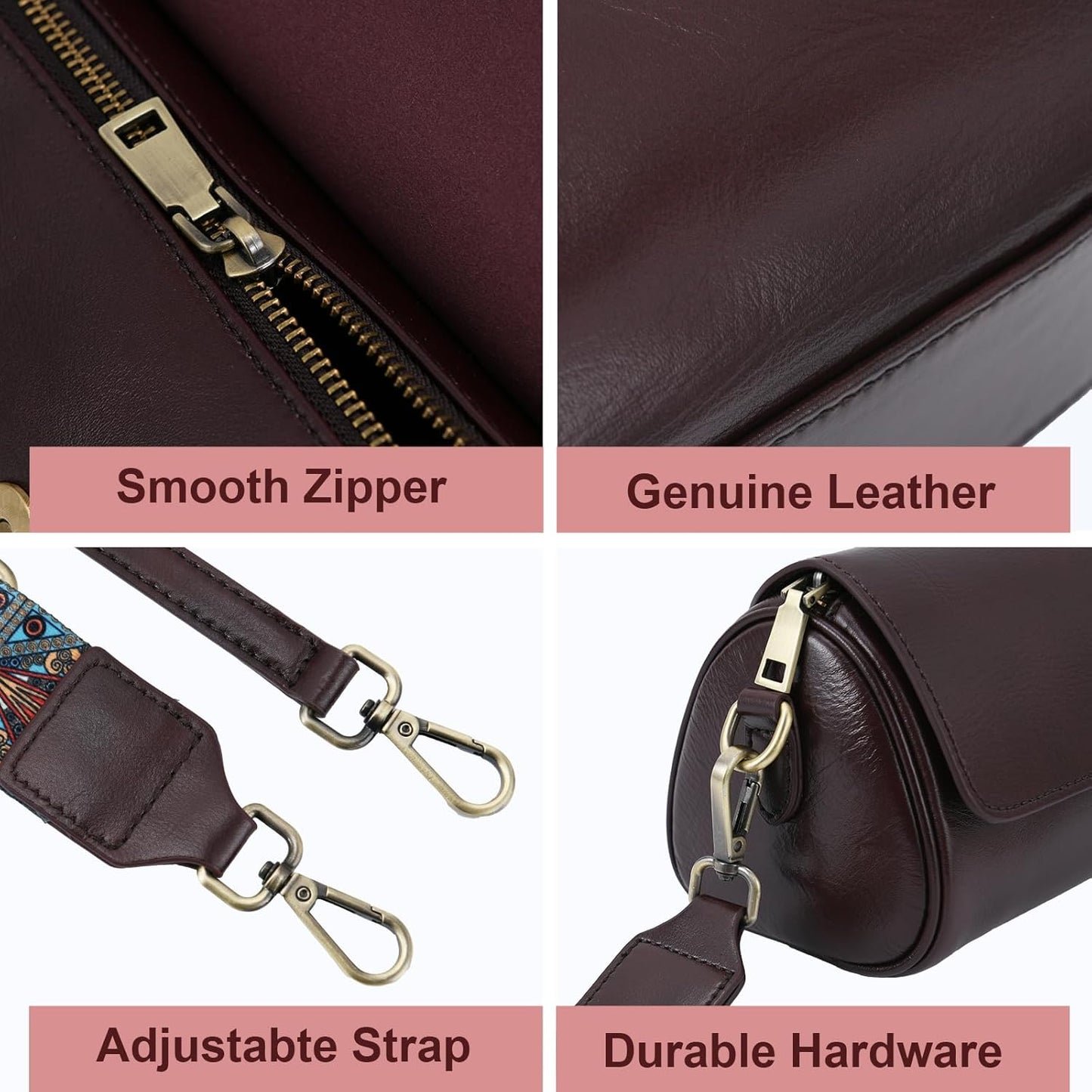 The Classic Artisan Leather Crossbody Bag