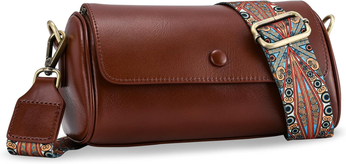 The Classic Artisan Leather Crossbody Bag