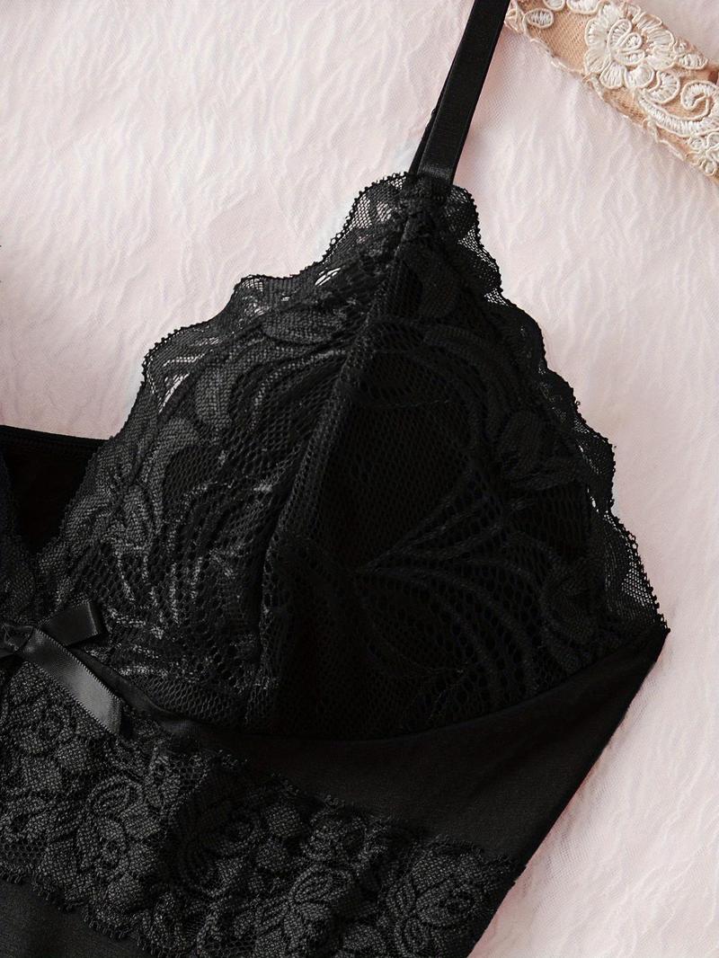 Women's Solid Cami Top & Shorts Pyjama Two-piece Set, Casual Comfortable Lingerie Set for Women, Women's Sleepwear for Spring & Fall