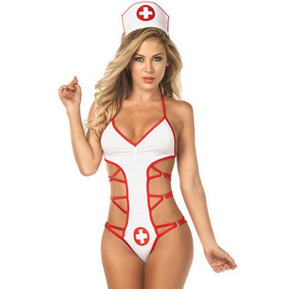 Women Lingerie Set Babydoll Dress Erotic Cosplay Uniform Underwear Sleepwear Role Costume