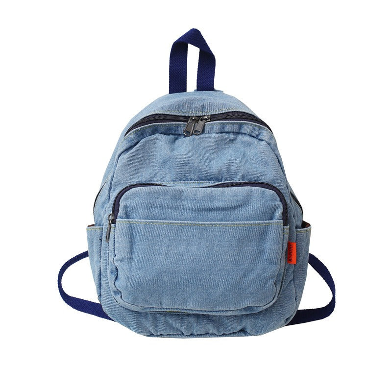 Denim Backpack