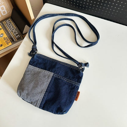 Denim Phone Crossbody Bag