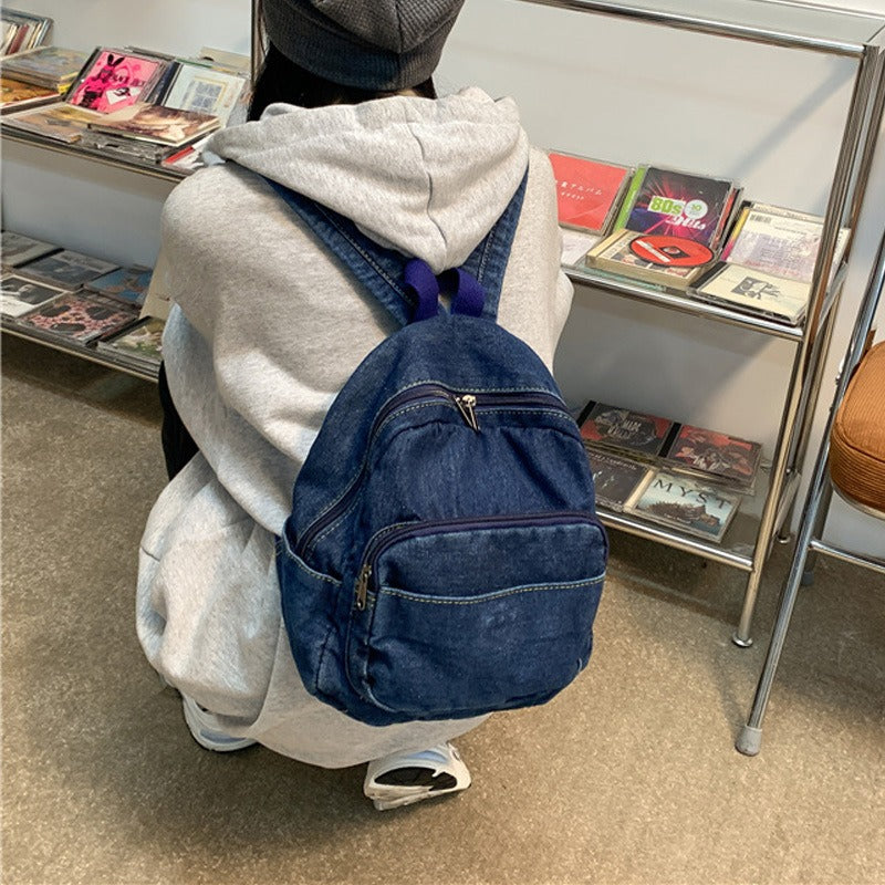 Denim Style Backpack