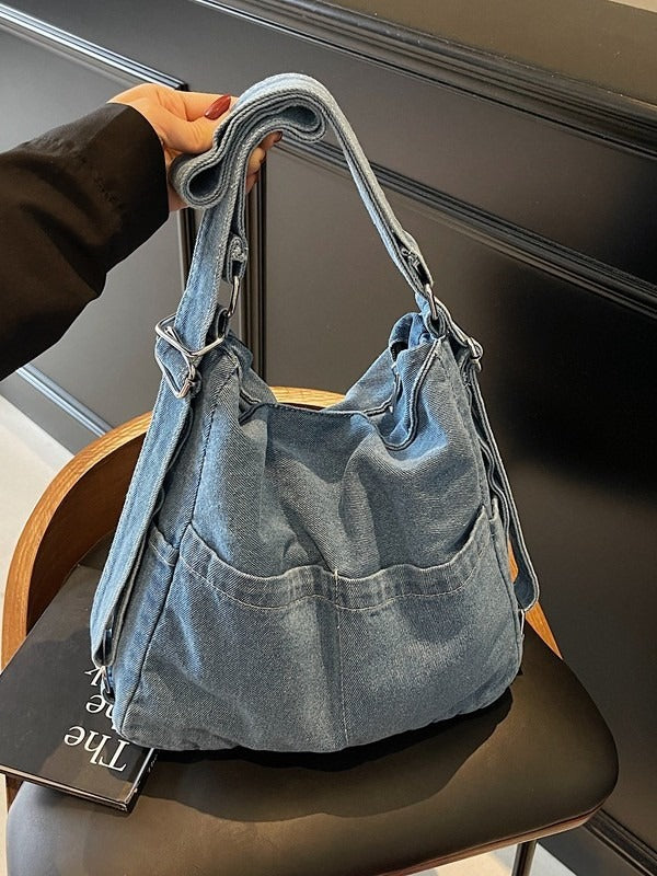 Denim Phone 2 in 1 Crossbody Bag