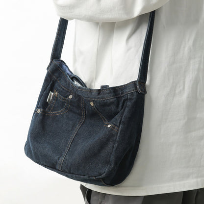 💕😘Denim Jeans Style Tote Bag