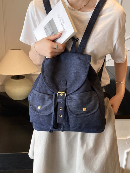 Denim Retro Backpack