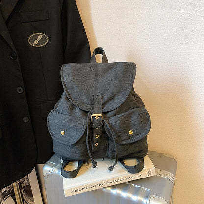 Denim Retro Backpack
