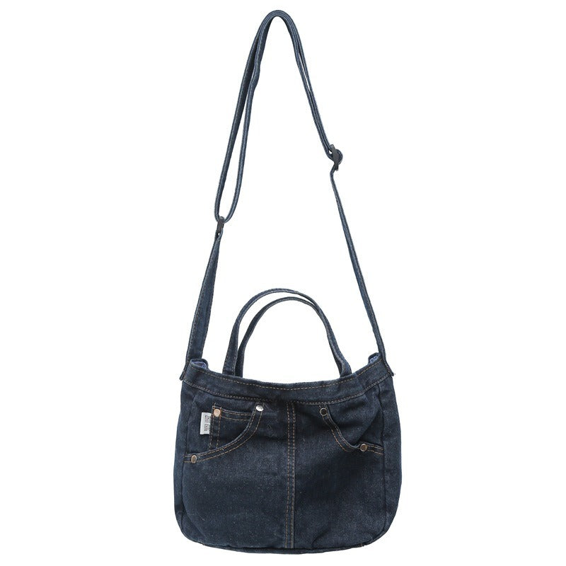 💕😘Denim Jeans Style Tote Bag