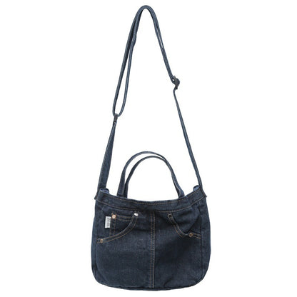 💕😘Denim Jeans Style Tote Bag