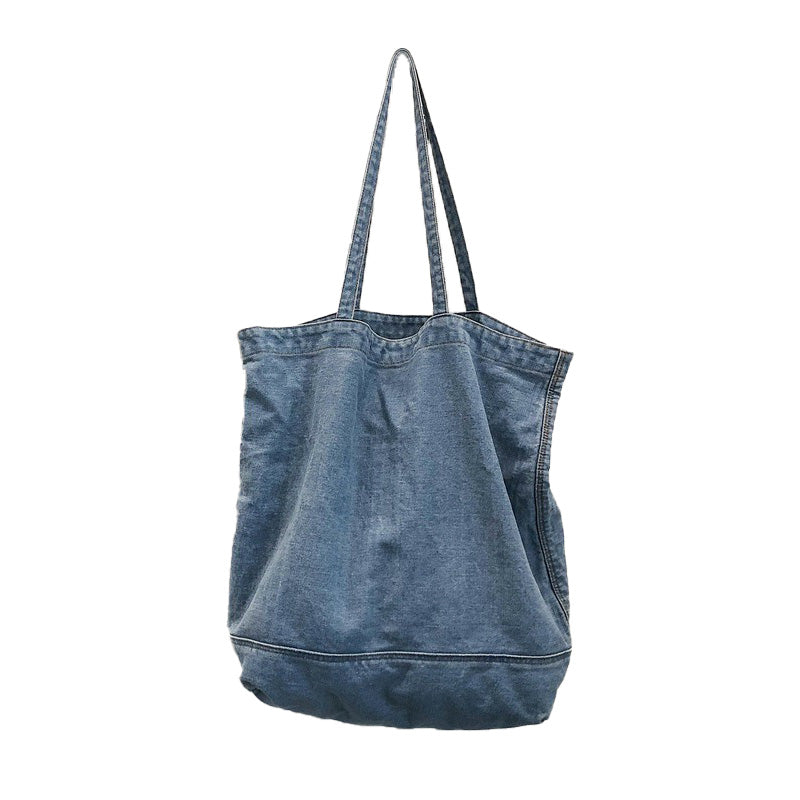 Denim Retro Tote Bag