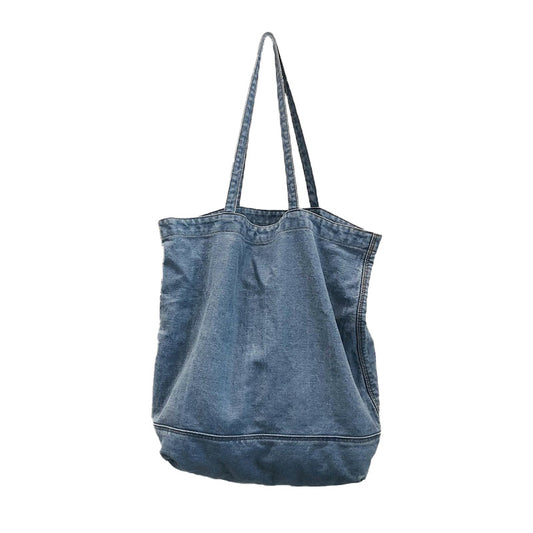 Denim Retro Tote Bag