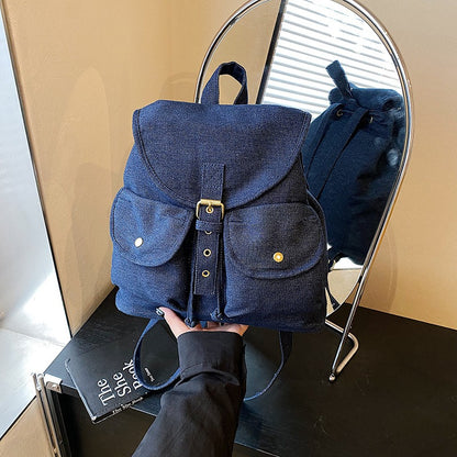 Denim Retro Backpack