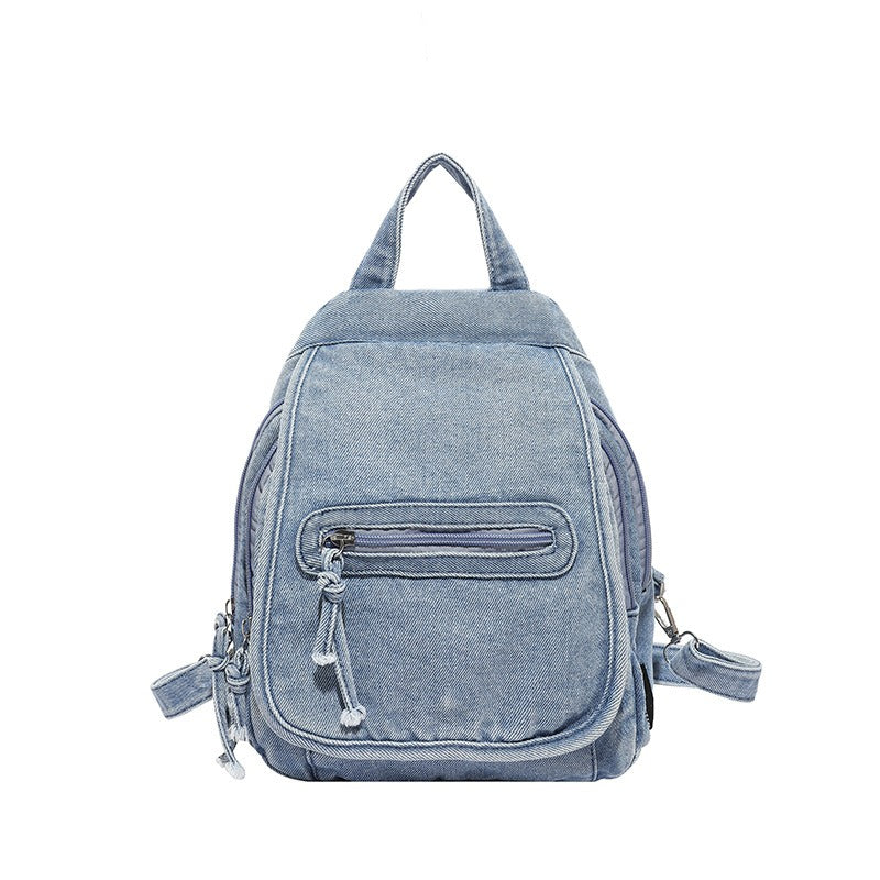 Denim Style Daily Backpack