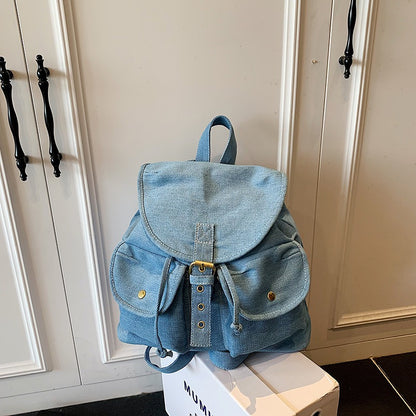 Denim Retro Backpack