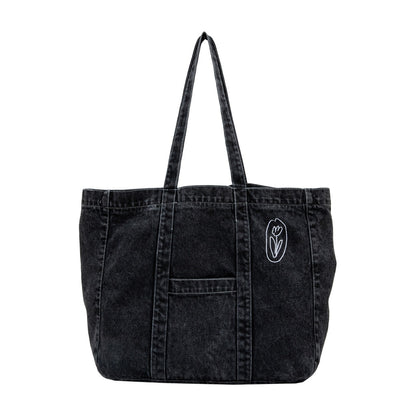 Denim Daily Tote Bag