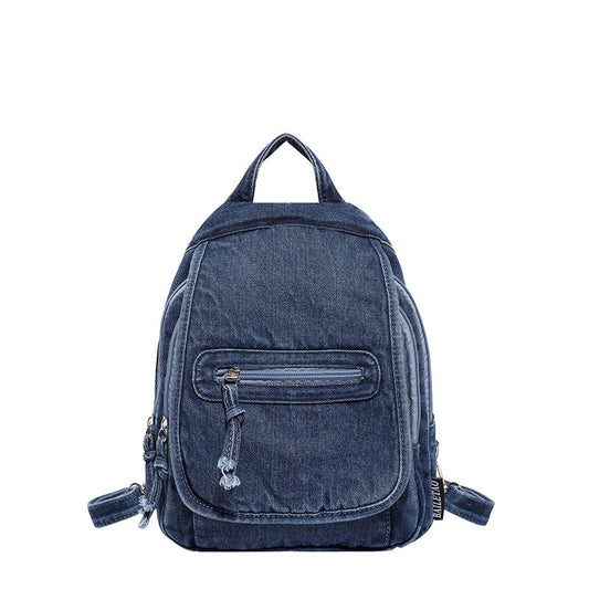 Denim Style Daily Backpack
