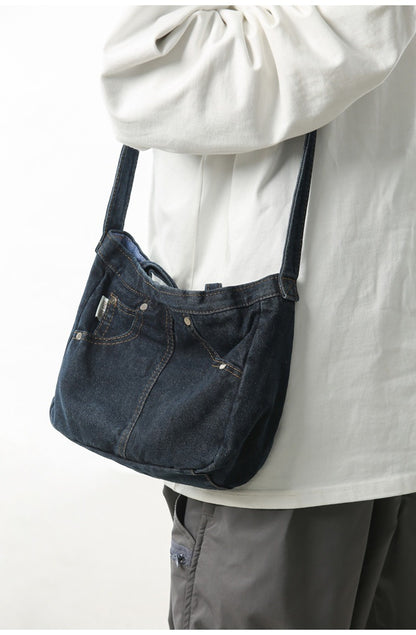 💕😘Denim Jeans Style Tote Bag