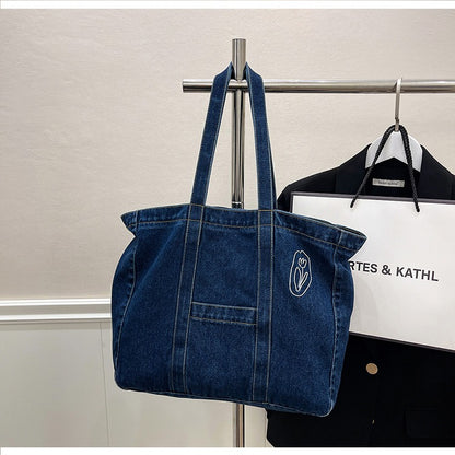 Denim Daily Tote Bag