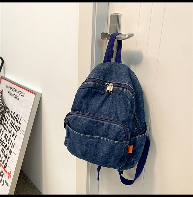 Denim Style Backpack