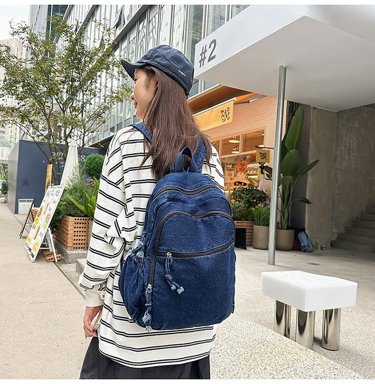Denim Large Daily Backpack