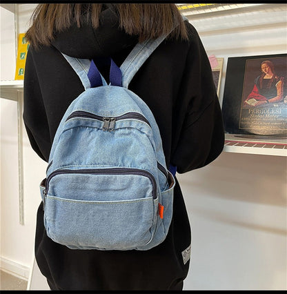 Denim Style Backpack