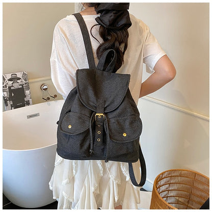 Denim Retro Backpack