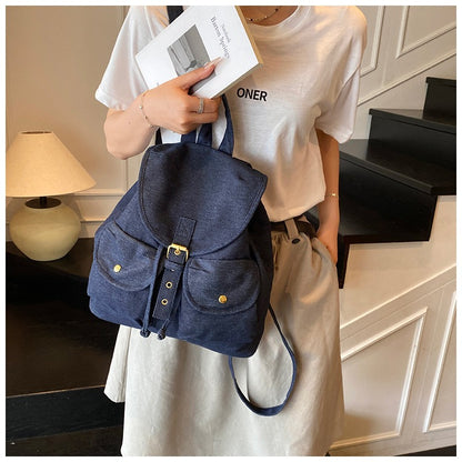 Denim Retro Backpack