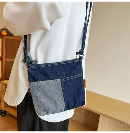 Denim Phone Crossbody Bag