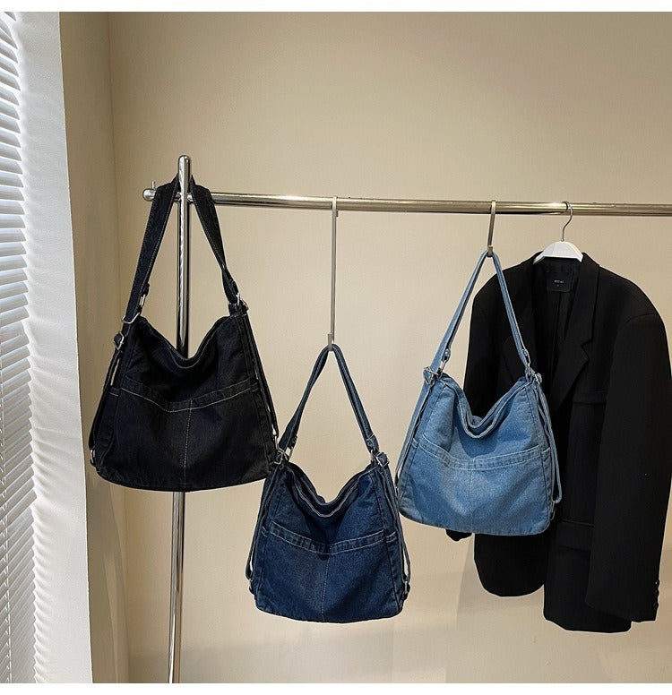 Denim Phone 2 in 1 Crossbody Bag