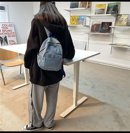 Denim Style Backpack
