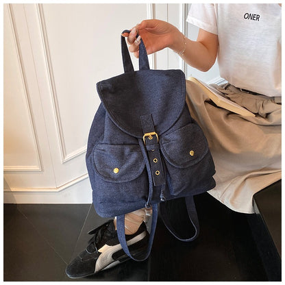 Denim Retro Backpack