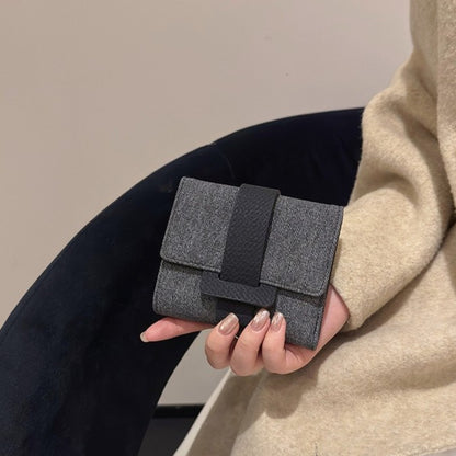 Denim Colorful Wallet