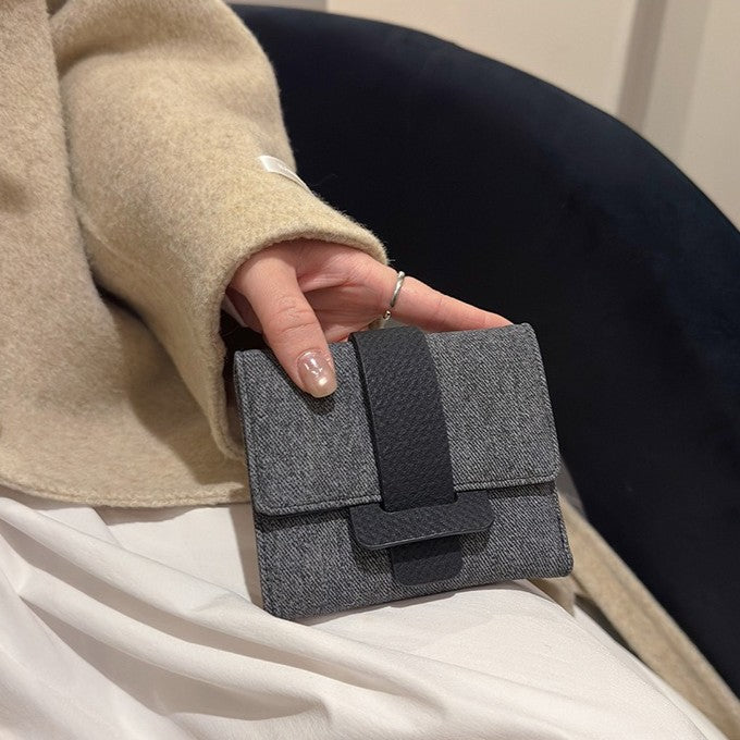 Denim Colorful Wallet