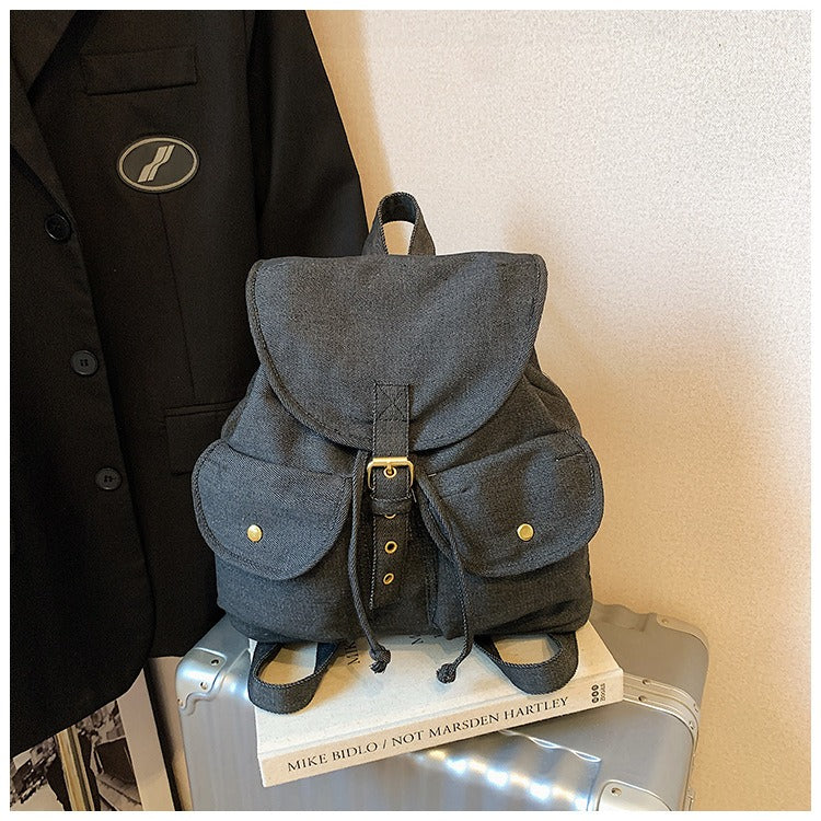 Denim Retro Backpack