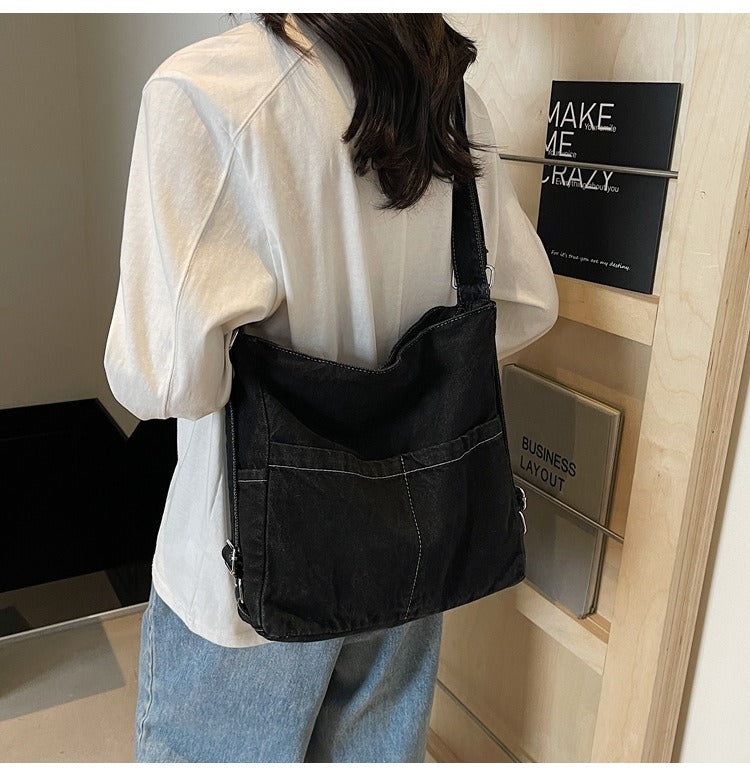 Denim Phone 2 in 1 Crossbody Bag