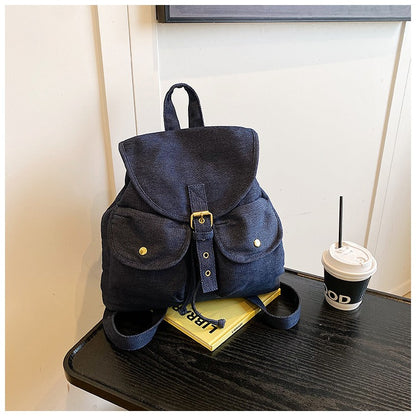 Denim Retro Backpack
